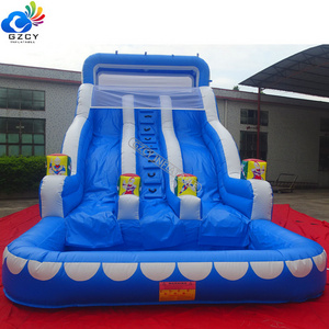 Used fiberglass water slide inflatable slide for sale