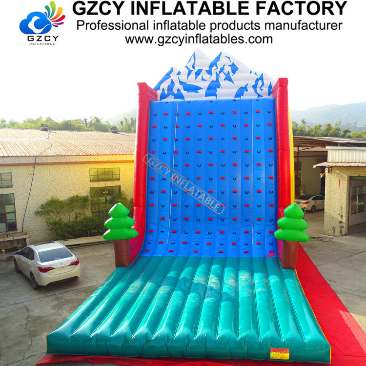 GZCY Big Party Inflatable Games Inflatable Rock Climbing Wall For Kids And Adult