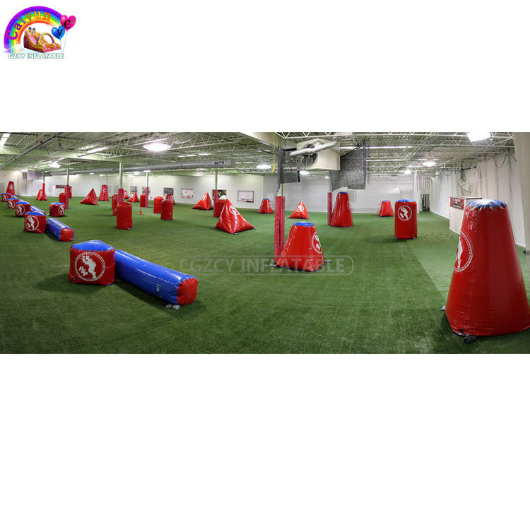 Shooting Games Bunker Field Cheap Inflatable Paintball Bunkers