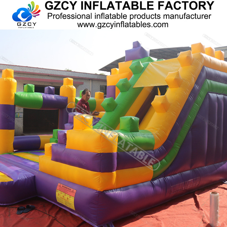 PVC Inflatable blocks bounce house Inflatable jumping bouncer house Legoing trampoline bouncy castle