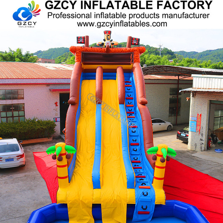 Commercial grade inflatable water slide for kids n adults