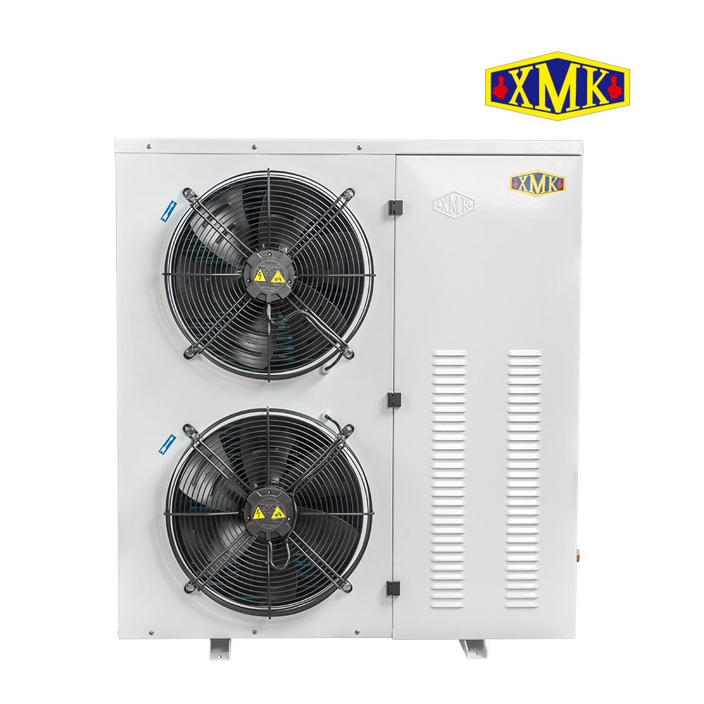 5HP Commercial Industrial Condensing unit box-type side blower 2 fans condensing unit for cold room