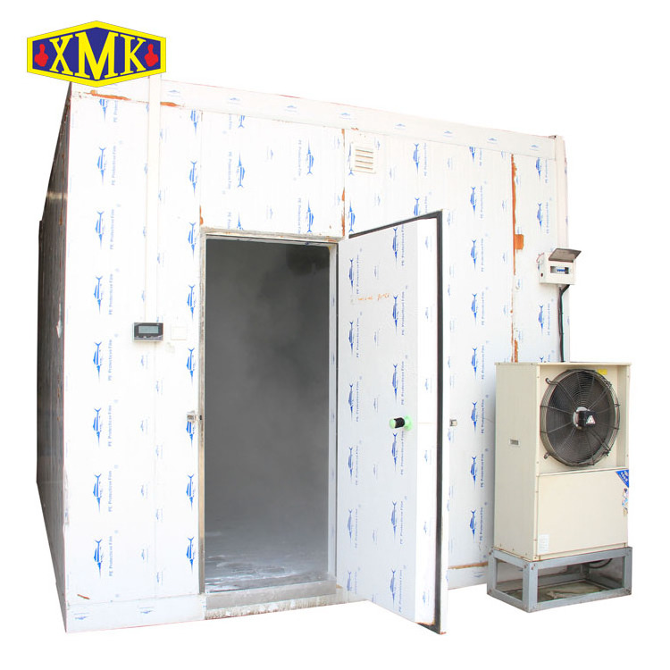 Cold Storage Cold Room Cooling System , Blast Freezer Room For Meat And Fish