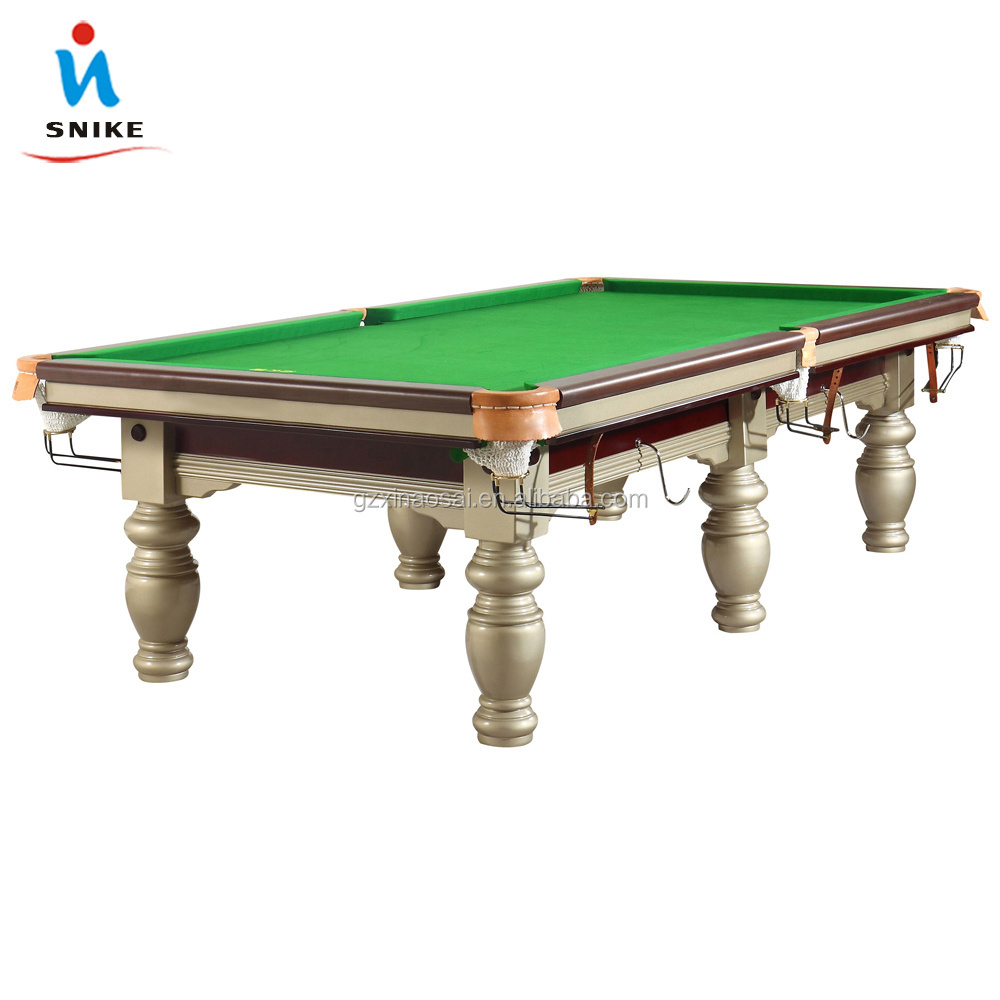 The biggest cheap billiard supplies l shaped end table and snooker table 8ft second hand billiard table