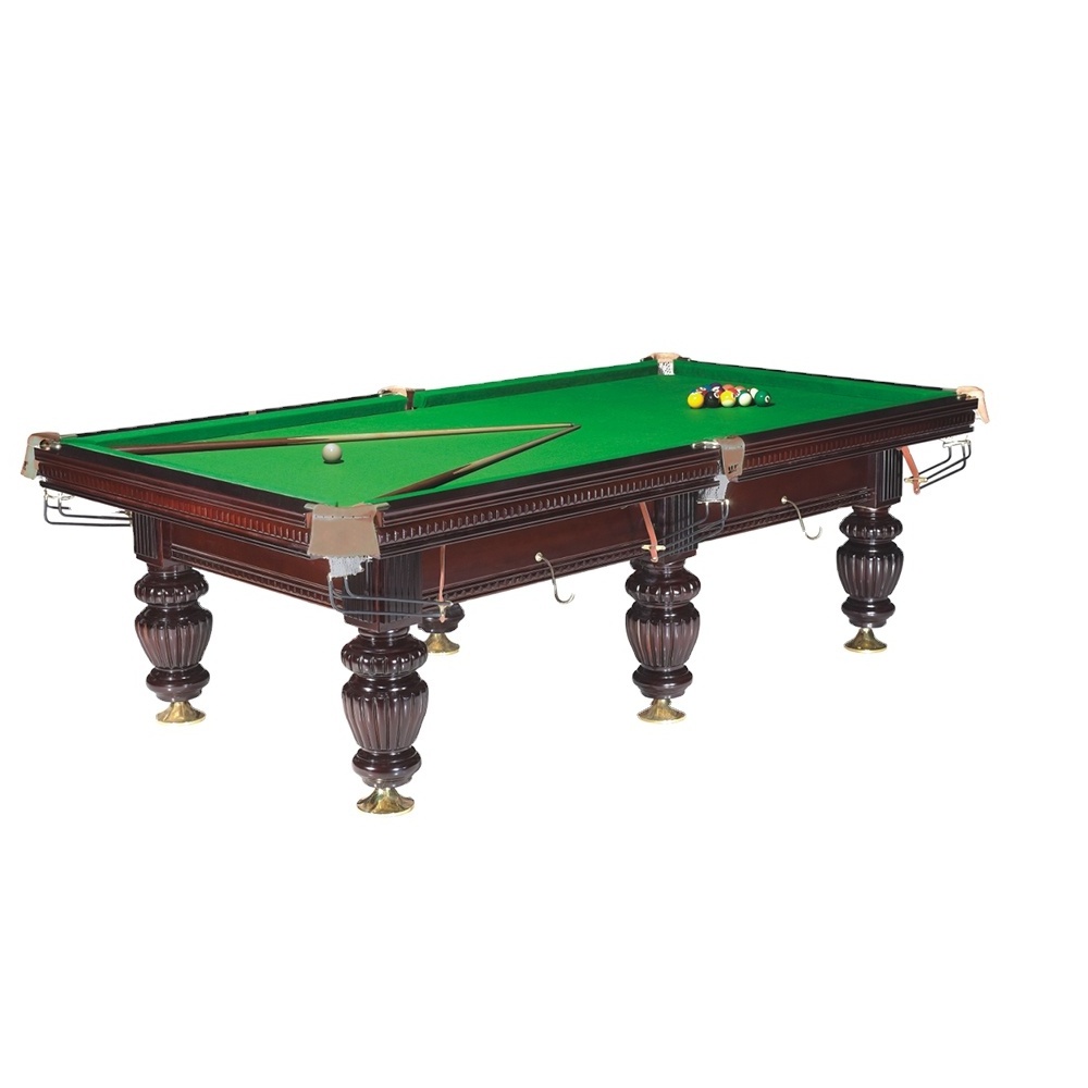 Good Quality 8ft 9ft Slate Steel Cushion K55 Rubber Billiard Tables For Sale