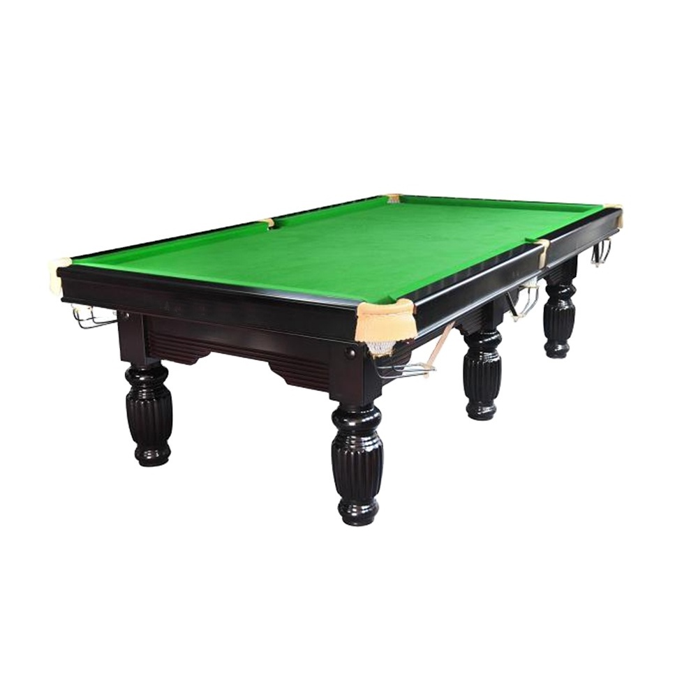 57mm Billiard Balls K55 Rubber 30mm Slate 8ft Commercial Pool Billiard Table For Sale