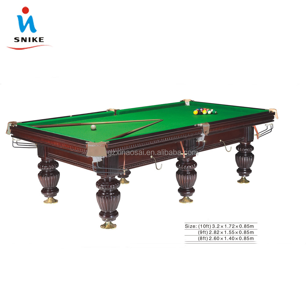 Good Quality 8ft 9ft Slate Steel Cushion K55 Rubber Billiard Tables For Sale