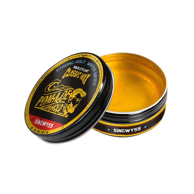 OEM Factory Low MOQ Custom Men Hair Wax Shine Molding Free Sample Hair Wax