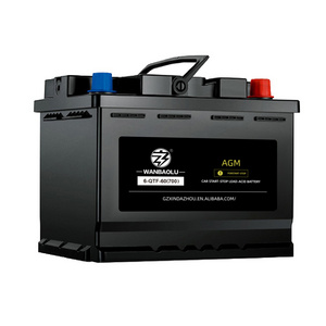 Factory Price High Quality Wholesaler AGM DIN75 75AH Standard BatteryOEMAutomobile battery