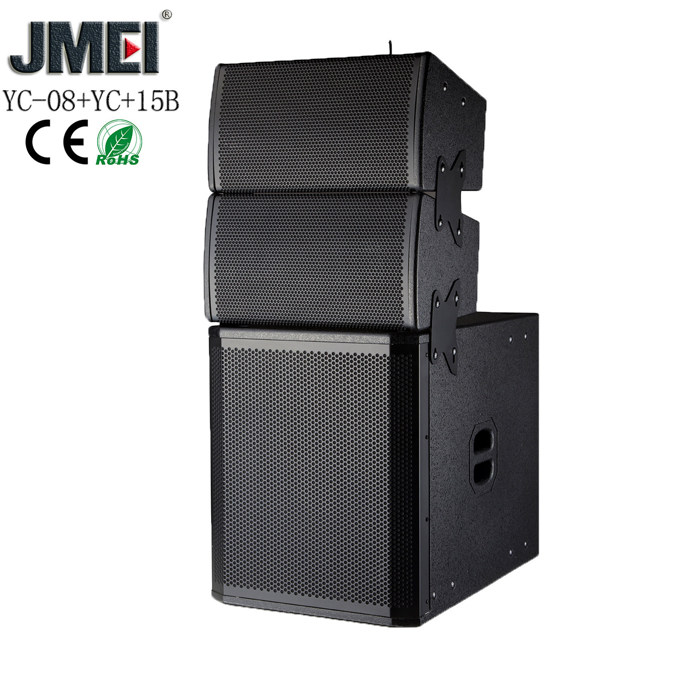 Live band active 15-inch 1000 watts small line array speakers