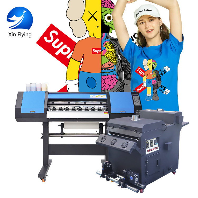 2023 Provide a Full Range of Solutions 60cm Roll to Roll DTF Printer Printing Machine DTF Digital Printer For T-shirt DTF