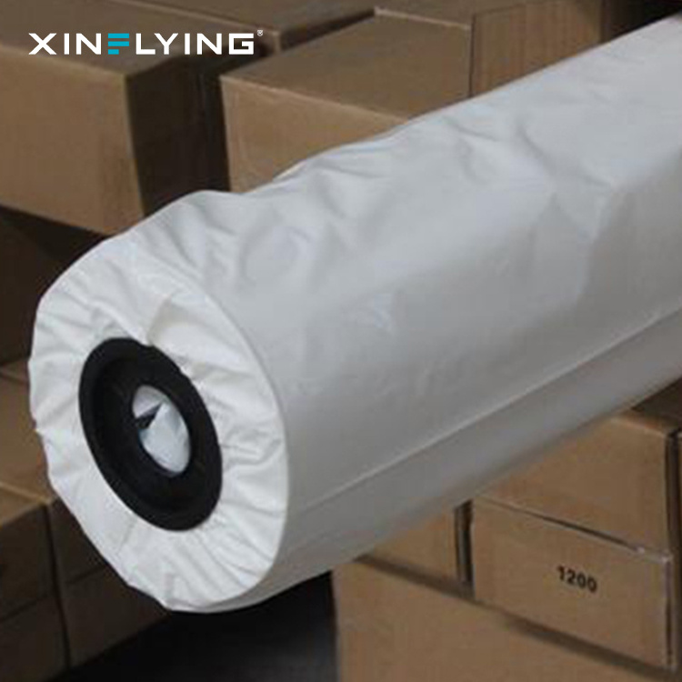 70gsm/80gsm/100gsm/120gsm Large format fast dry sublimation transfer paper roll size 44