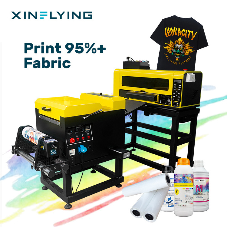 On-time Delivery Guarantee A3 DTF Printer xp600 printhead Digital A3 T-Shirt Printing Machine Heat Transfer Pet Film Dtf Printer