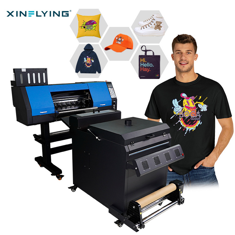 2023 Provide a Full Range of Solutions 60cm Roll to Roll DTF Printer Printing Machine DTF Digital Printer For T-shirt DTF