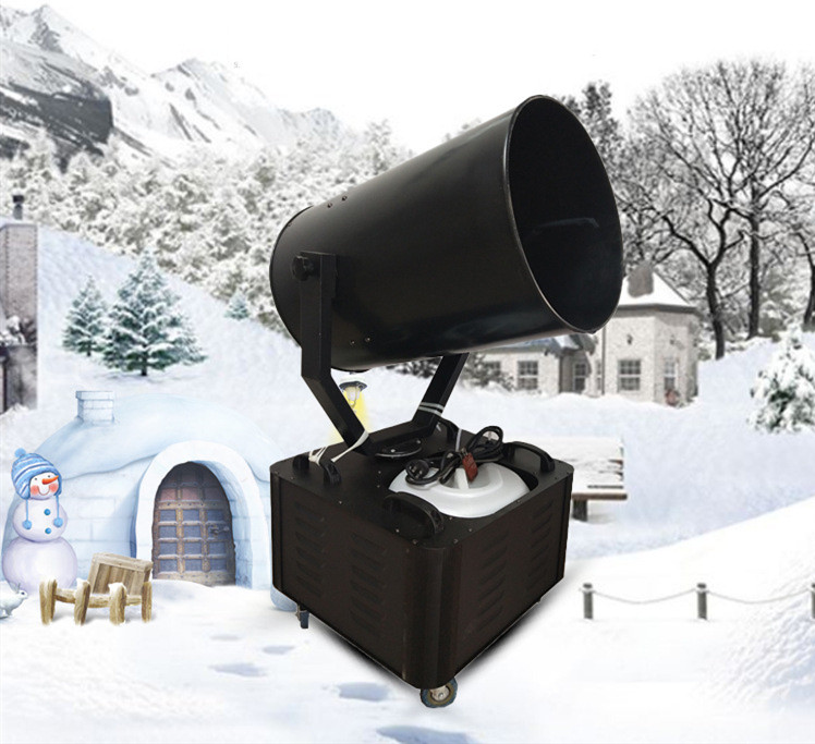 Wedding party special events fake snow maker 3000w moving head snow machine