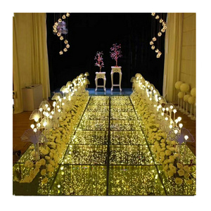 2023 hot 50*50cm DJ Stage Lighting Disco Dancing Floor for Wedding Party Church Concert Night Club LED Starlit Dance Floor