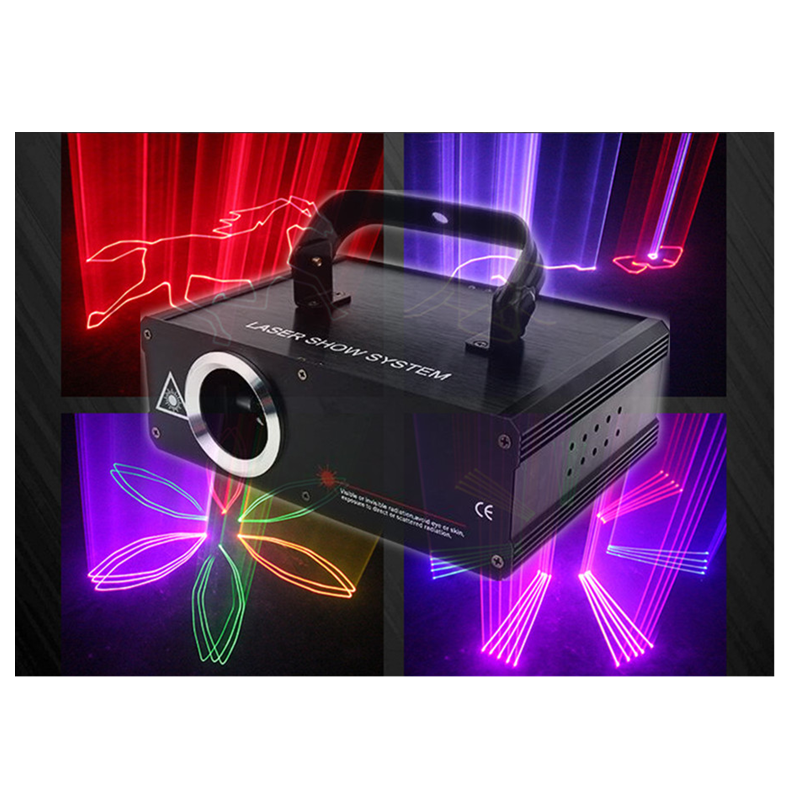 KTV,night club,disco dj cheap laser light projector 1 watt laser light show 1w RGB full color animation laser light