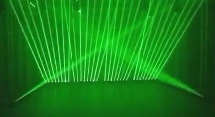 new arrival 2021 8-eye rotating laser beam array red/green/blue laser bar beam fat