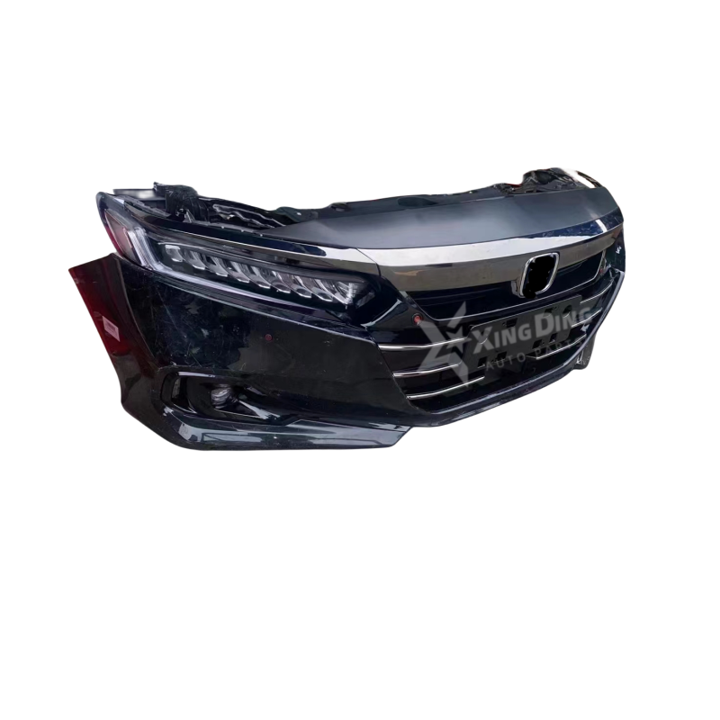 The best-selling high quality led headlights for Honda Accord complete front bumper with grille body kit with front nose