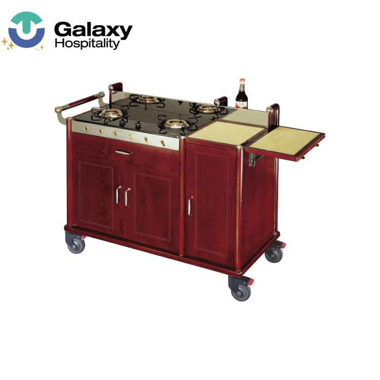 Eliya Hotel Linen Laundry Trolley Housekeeping Cart