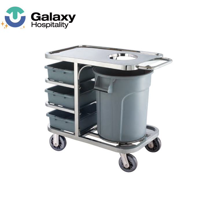 Aircraft Service Trolley Designs Utility Plastic Food Cart Hotel Room Service Trolleys