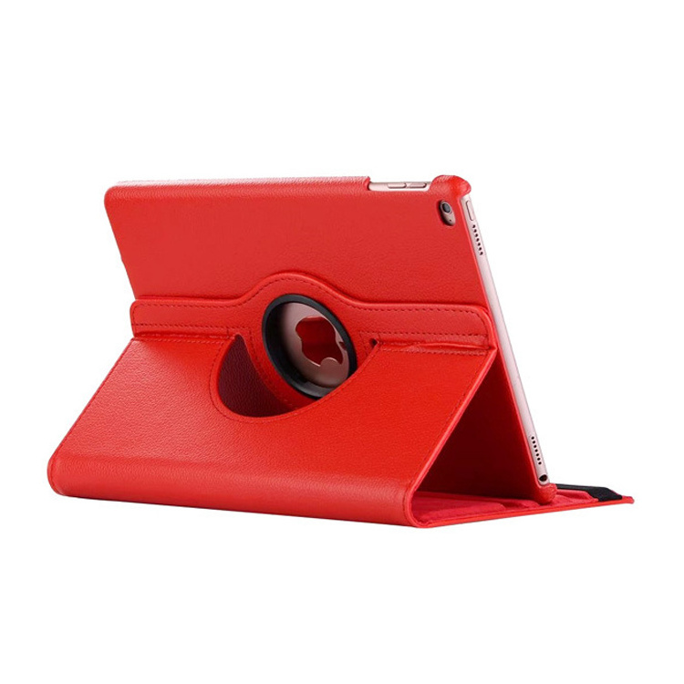 Colorful 360 Degree Cover Explosion Proof Lichee Pattern Pu Leather Case For Tablet Ipad Mini 1 2/3/4/5/6 2020