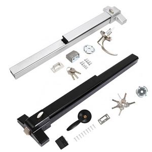 Factory price 650mm 800mm 1000mm Fire Rated Panic Exit Bar Emergency Exit Device Push Bar Panic Lock with door Handle