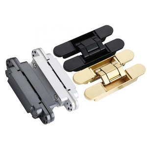 180 degree heavy duty wood hidden cross hardware invisible gate hinge 3d adjustable concealed door hinge