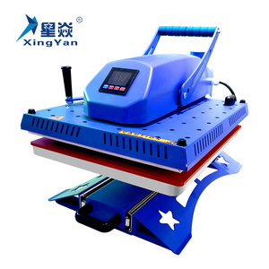 Xingyan High quality 38x38cm Swing Away Heat Press Machine  sublimation transfer swinger clamshell heat press