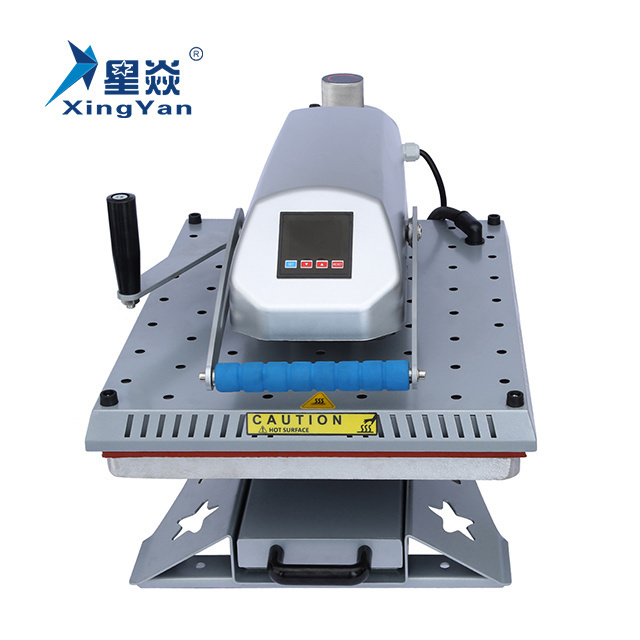 Guangzhou Xingyan 16 x 20 Drawer Slide Out Swing Away Clamshell Sublimation 16*20 Heat Transfer Machine Heat Press For T-shirt