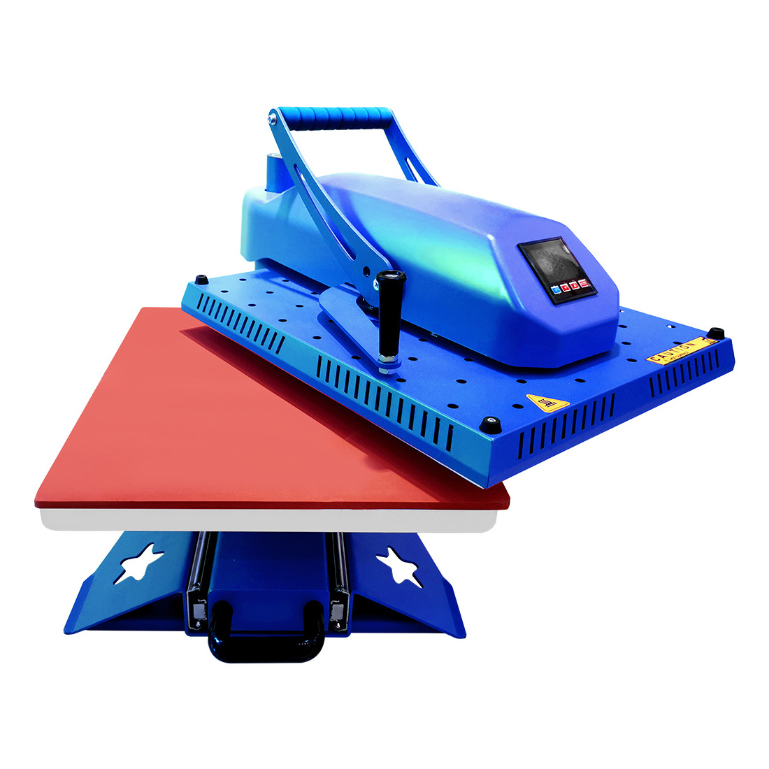 Xingyan High quality 38x38cm Swing Away Heat Press Machine  sublimation transfer swinger clamshell heat press