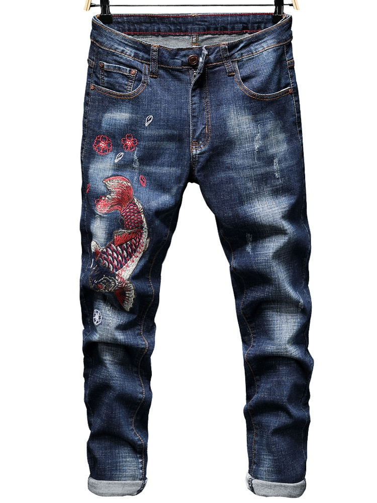 B6 Top Quality Oem Custom Wholesale 100% Cotton Long Sleeves Denim Jacket Men's Blue Denim Jacket