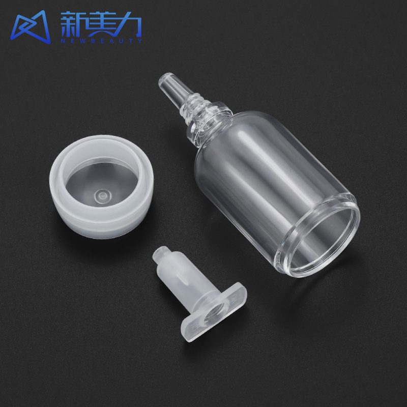 5Ml 10Ml 15Ml Serums Fresh Plastic Bottle Small Capacity Transparent Bulb Bottle After Push Medicine Ampere Bottle For Packages