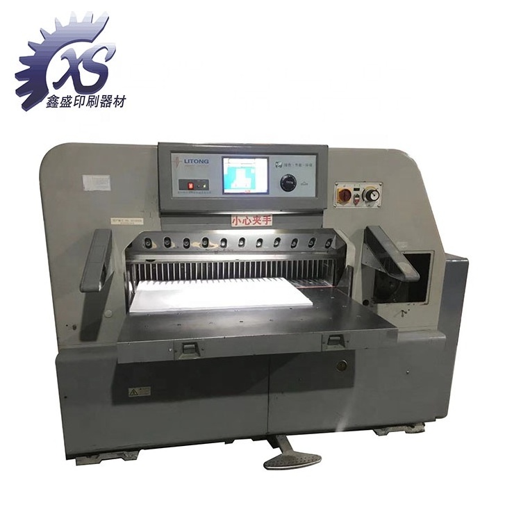 Paper Cutter 1150 Deyang Litong Paper Cutting Machine 115 Chinese Paper Cutter 5inone Office A3 Other Production Capacity