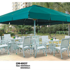 High quality garden Outdoor Umbrella / Middle pillar umbrella  sun Umbrella / Garden Parasol with marble base