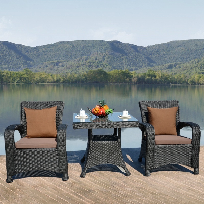 wicker rattan furniture set  rattan garden furniture sale rattan patio furniture outdoor table and chair set