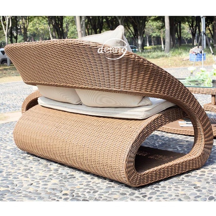 Modern outdoor sofa Patio furniture rattan sofa