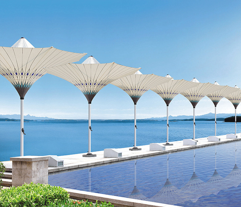 outdoor furniture  patio umbrellas  direct wholesale with led  light umbrella  garden sets