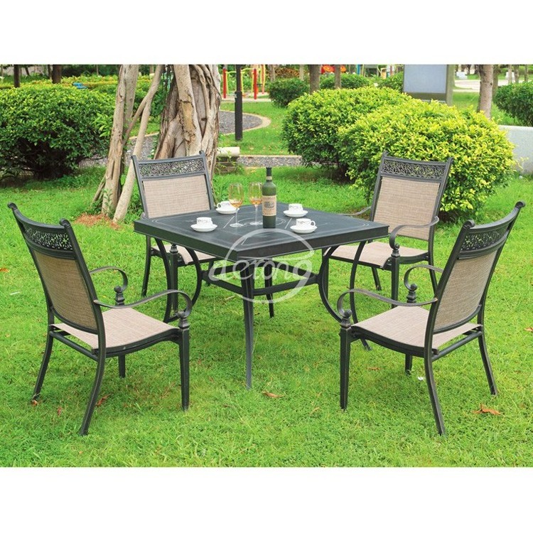 Outdoor Patio  Dining Table And chairs  Furniture Sets For Outdoor Chairs And Tables