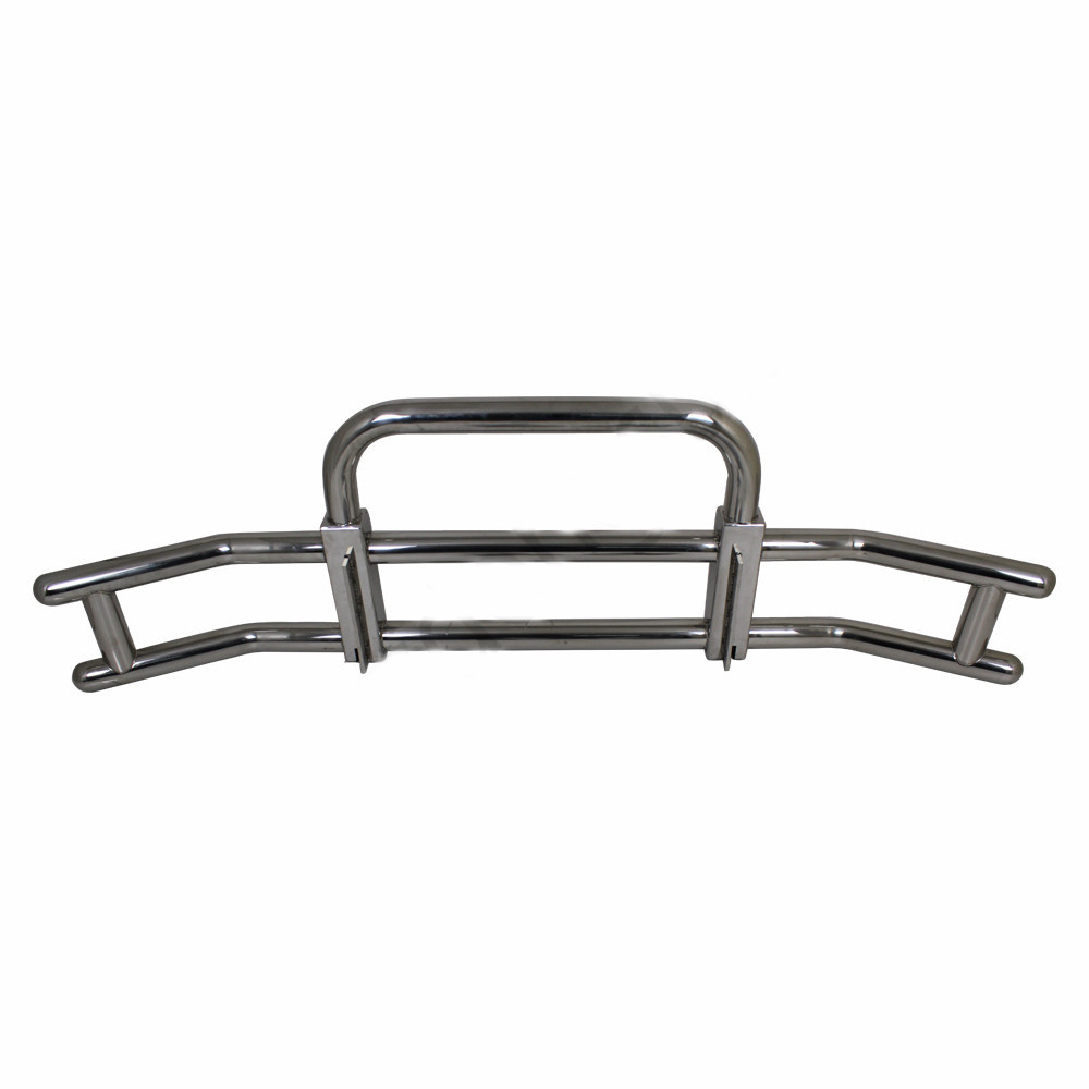 North America Heavy Truck Body Parts 304 Stainless Steel Truck Deer Guard Bumper  For Volvo Vnl Freightliner Cascadia