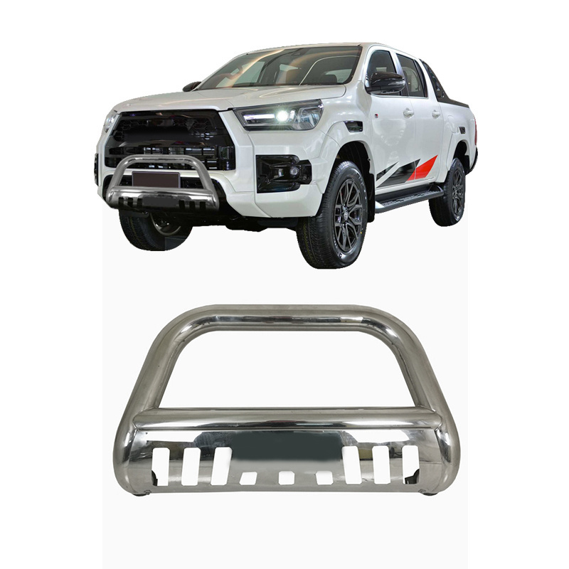 4wd pickup Accessories Front bumper Nudge Bar For Hilux Vigo Navara Amarok