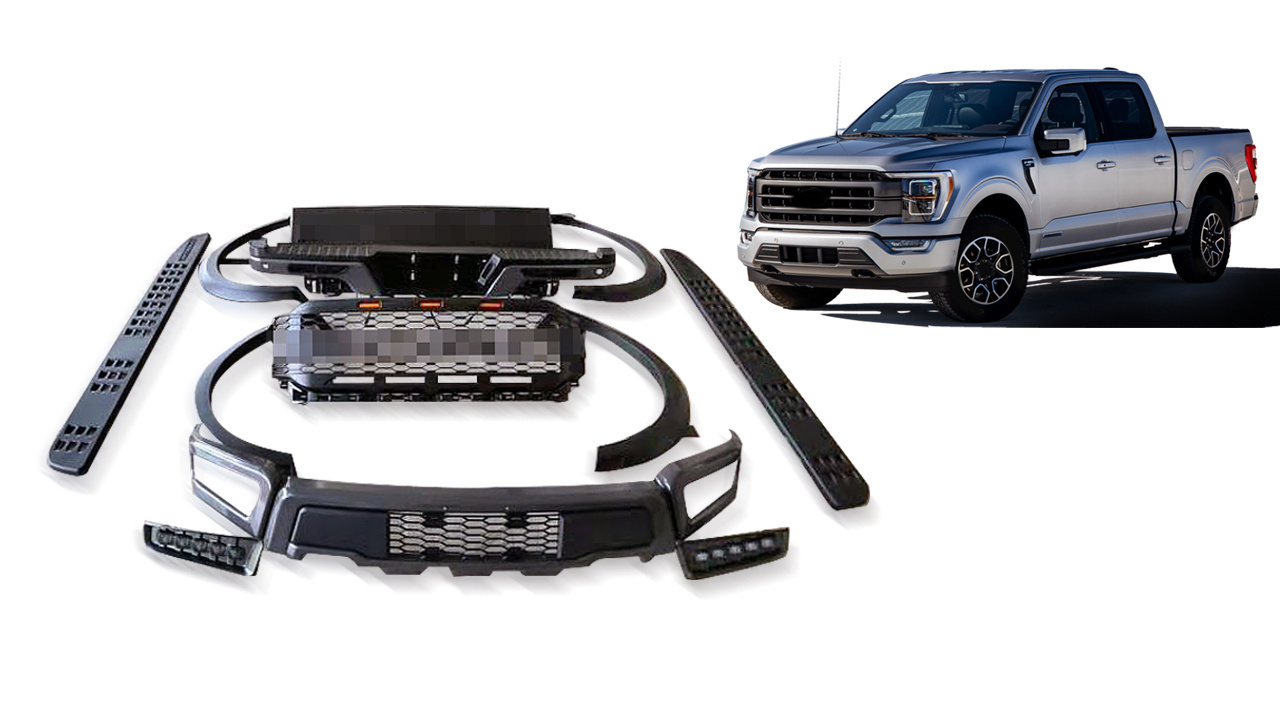 Retrofit Bodykit Accessories Vehicle Modification Parts Facelift Bodykit Upgrade Body Kit  for f150 2021