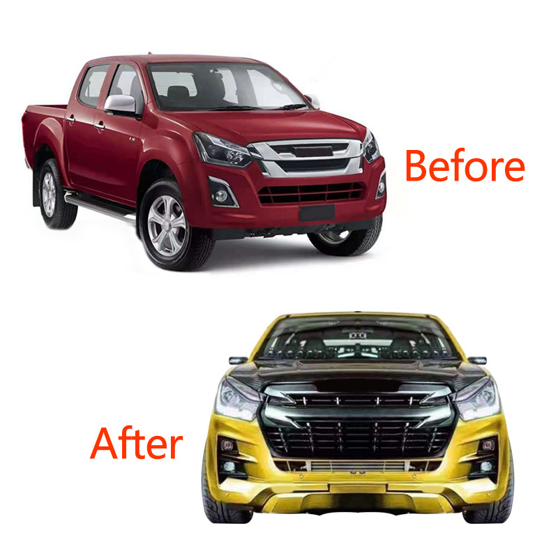 Retrofit Bodykit Accessories car body kit for Upgrade D-MAX 2016-2019 to 2020