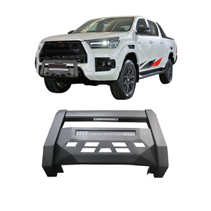 Hight Quality steel Customizable Bull Bar Nudge Bar  for Toyota Hilux Revo  2023