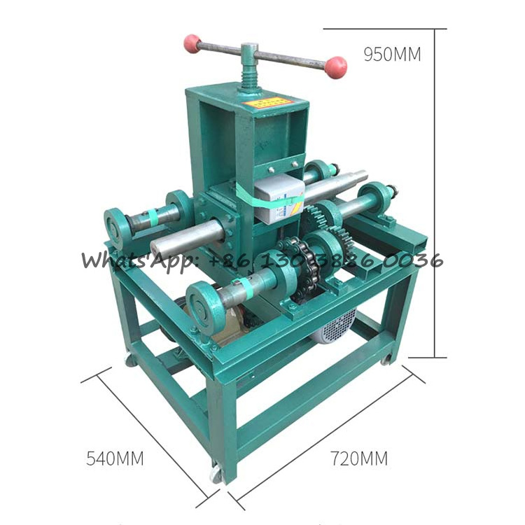 Industrial Machinery 2200W 380V Electric Steel Rebar Bender 76mm Round Pipe Bender Die Automatic Square Tube Bending Machine