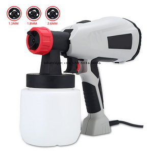 Automatic 700ml 500W Gravity Airbrush Sprayer Atomizer Electric Tool Hopper Pistol Paint Spray Gun for Painting