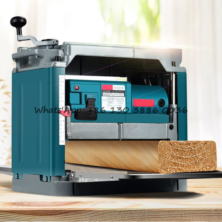 Professional DIY Portable Benchtop Planer Small Household Automatic Woodworking All Copper Electric Planer Machine