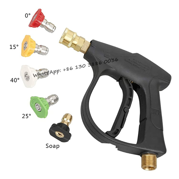 Portable High-pressure Water Gun for Cleaning Car Wash Machine Home Garden Watering Hose Nozzle Sprinkler Foam Water Gun