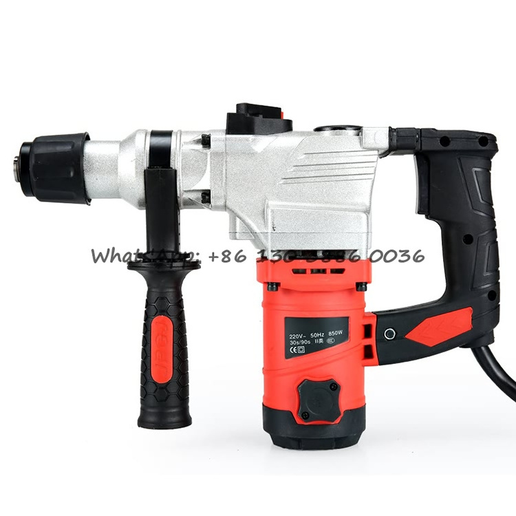 Power Hammer Drills 1500W 220V Multifunctional Rotary Hammer Drilling Machine Household Concrete Hand-held Electric Impact Drill