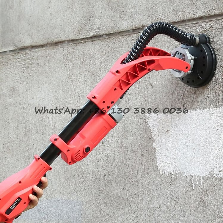 220V 1010W Professional Roof Floor Cement Wall Grinder Machine Electric Dust-free Drywall Sander Hand Wall Grinding Machine